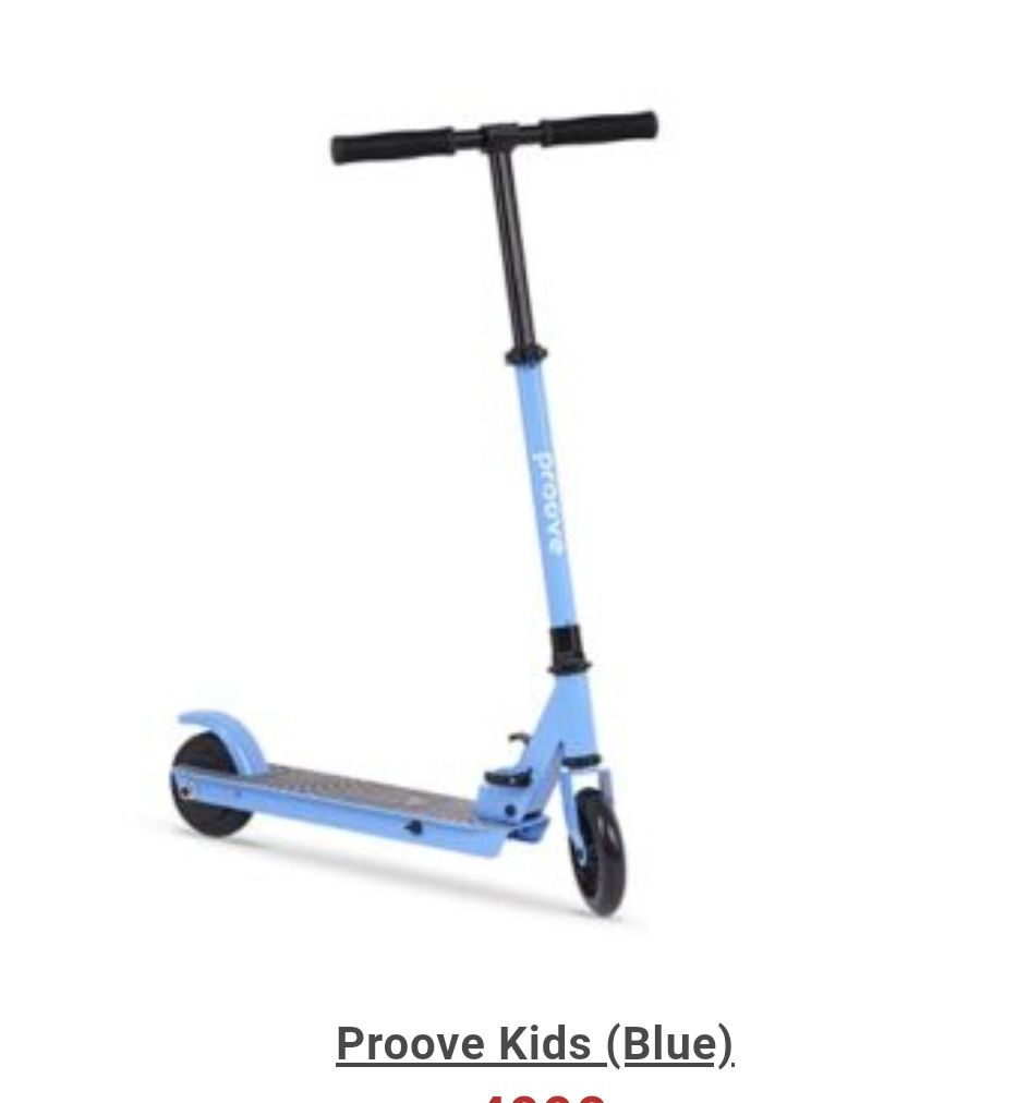 ꧁ Дитячий Електросамокат Прув Кідс Giant Kids SNS Electric Scooter