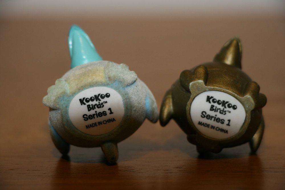 Kookoo Birds Series 1 Dourado - MUITO RARO