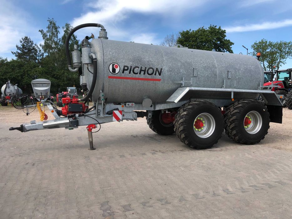 Wóz asenizacyjny Pichon 14200 litrów, ramię, aplikator - przygotowanie