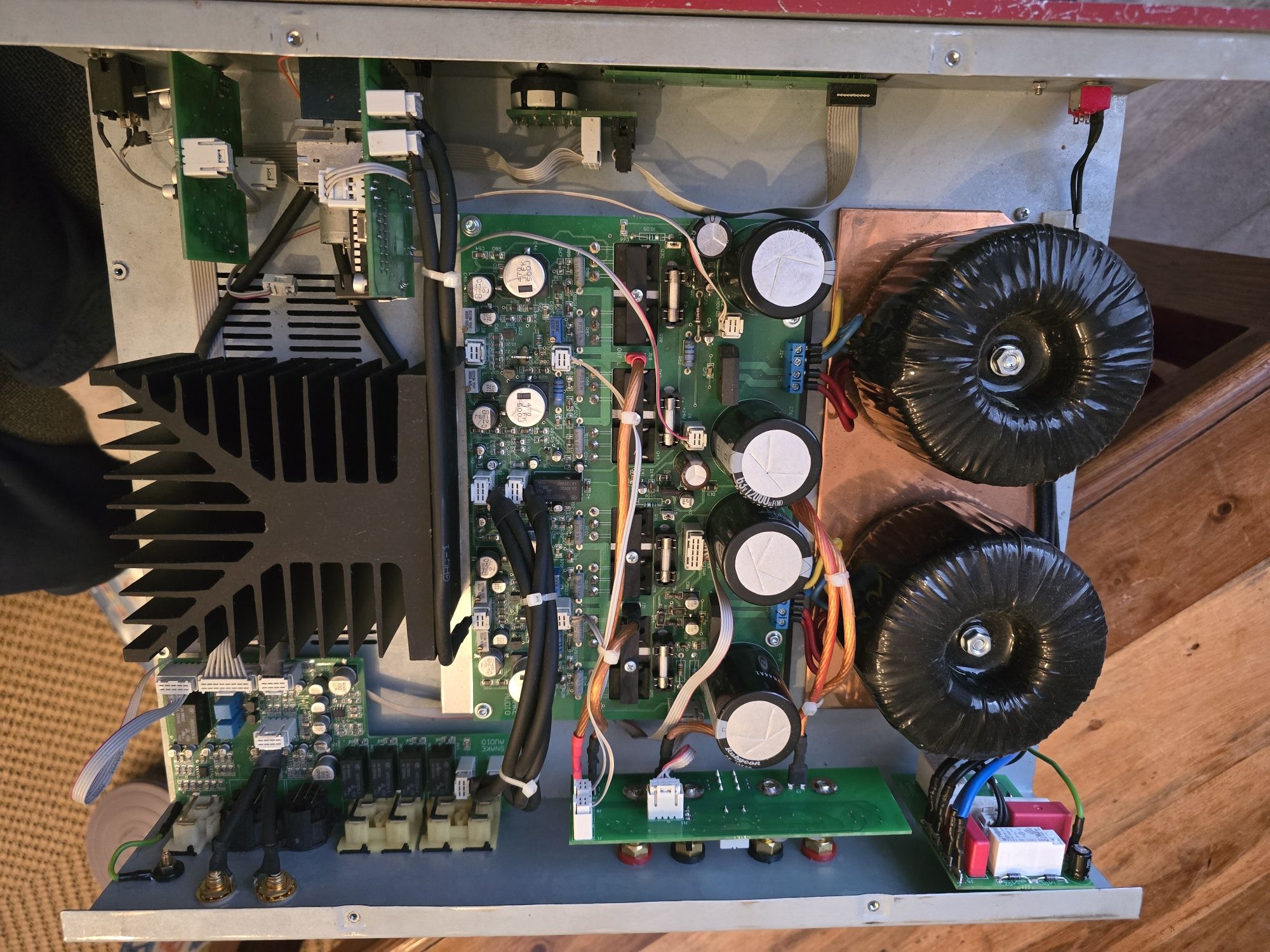 Prototyp wzmacniacza DM 250 Sdzisława Strussa