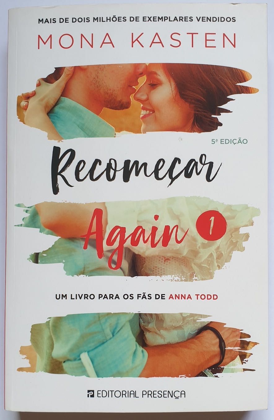 Livro Recomeçar - Again - Mona Kasten