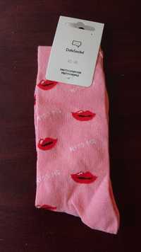 Nowe śmieszne sarpetki DotsSocks, Pako Lorente,r.43-46, w usta kiss me