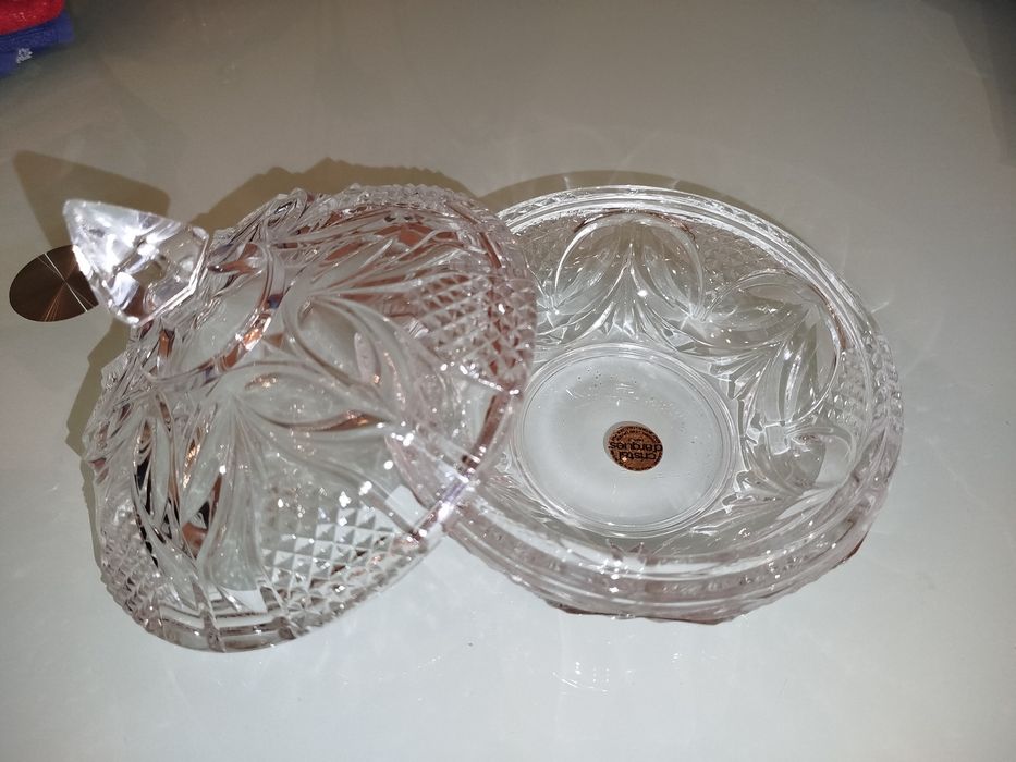 Bomboneira Vintage Cristal d'Arques