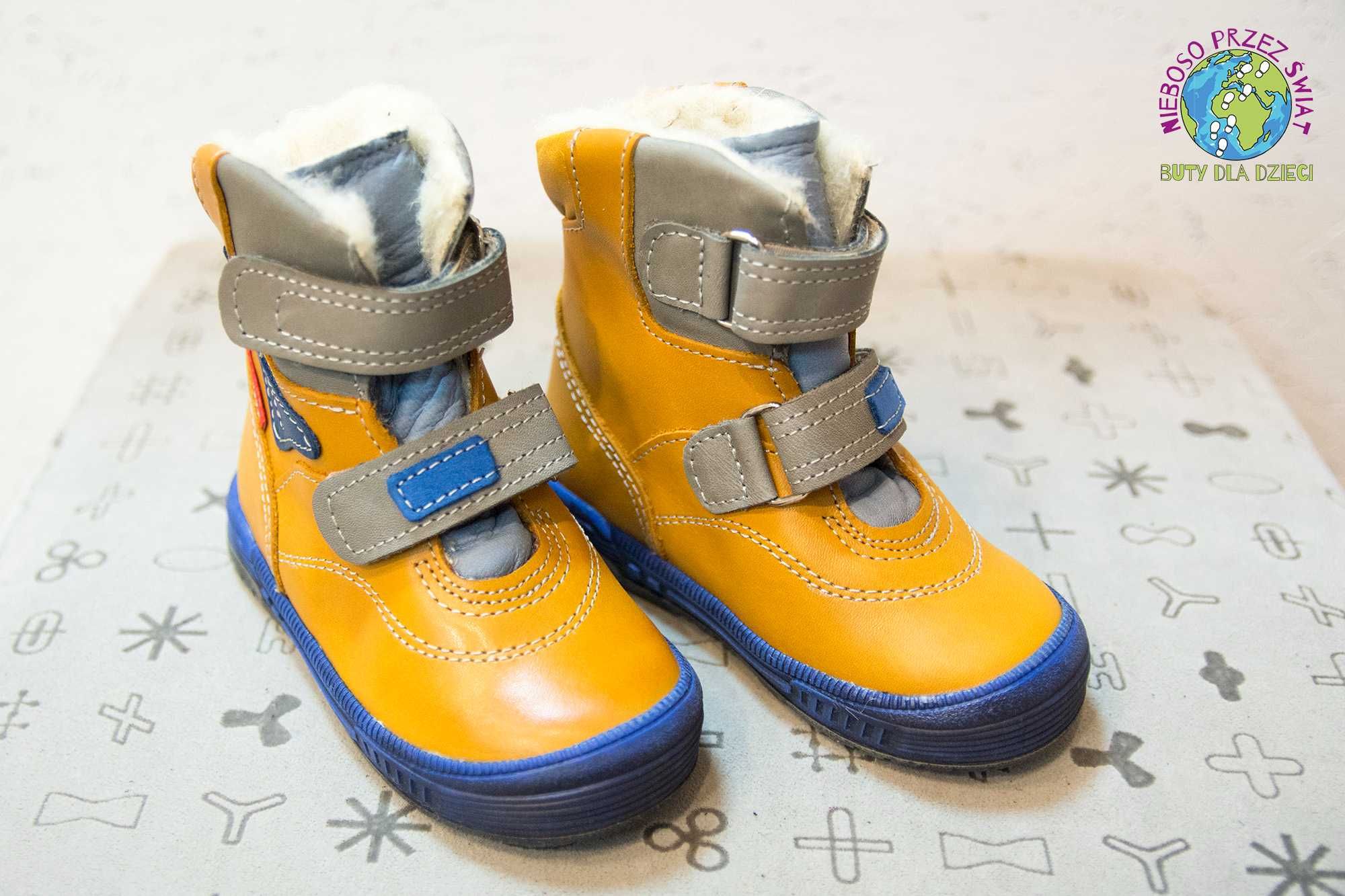 Obuwie dziecięce zimowe buty MAZUREK 1286 r.20