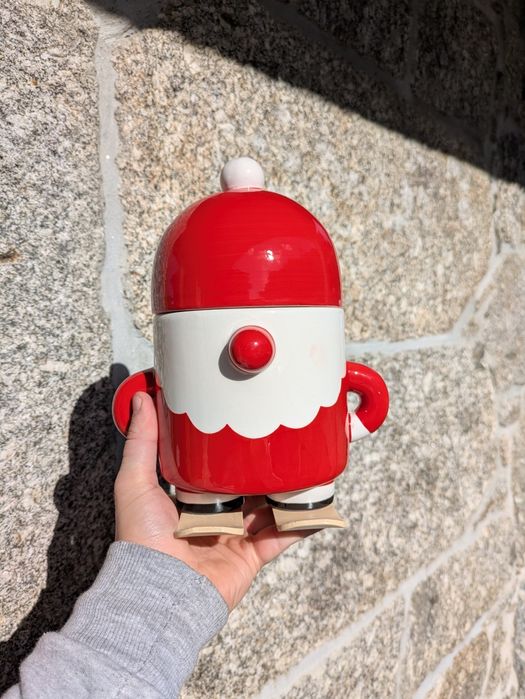 IKEA VINTERFINT Pote com Tampa Pai Natal