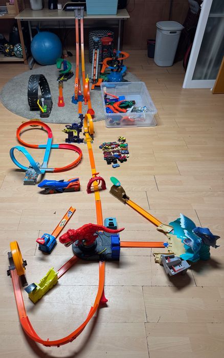 Coleção Pistas e Acessórios Hot Wheels