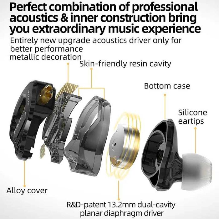 ‼️ CCA PLA13 - доступные планарные наушники! Planar 13.2mm