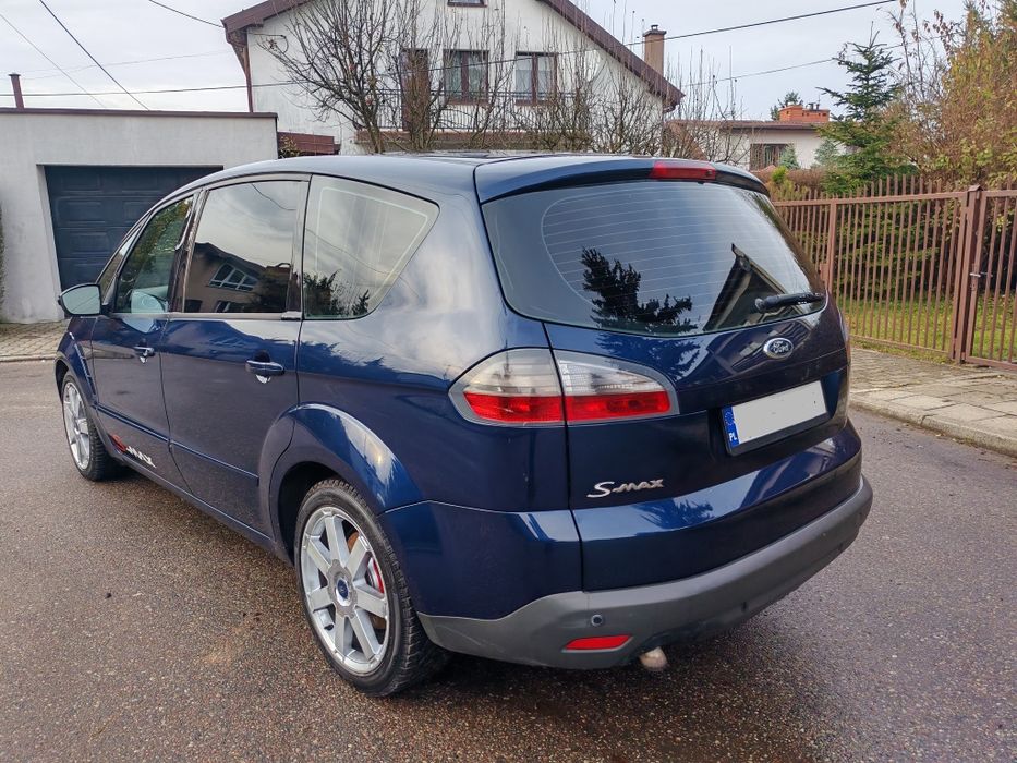 Ford S-Max 2.0 TDCi (140 KM), 7-osobowy, Panorama, Tempomat