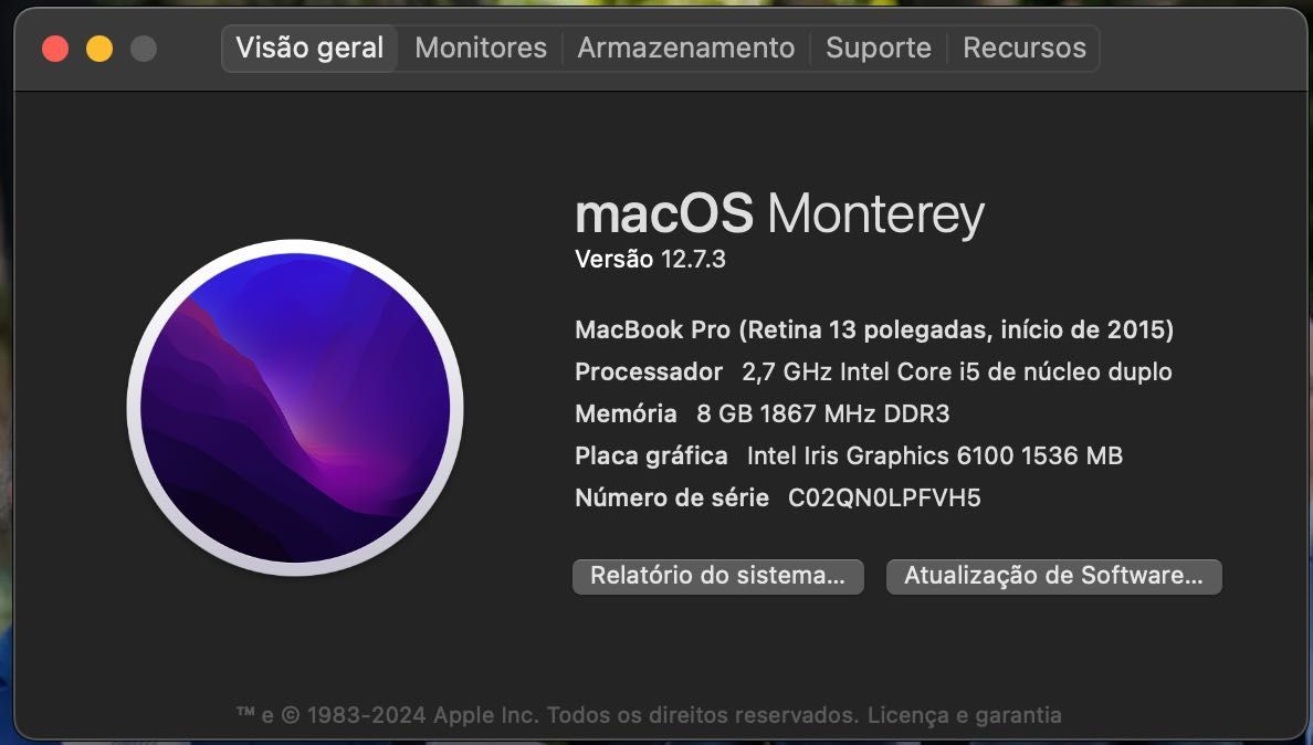 MacBook Pro 2015 i5