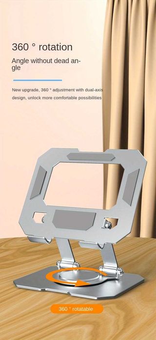 Suporte de metal regulável para tablets consolas telemóvel etc