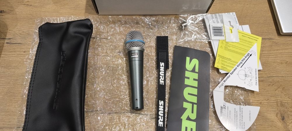 Mikrofon dynamiczny Shure beta 57A