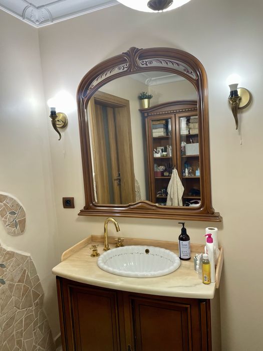 Umywalka komplet szafka , blat , bateria , lustro