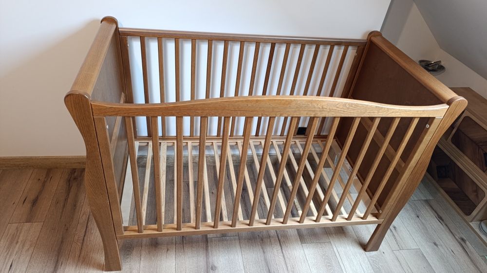 Łóżeczko woodies Noble cot vintage 120x60