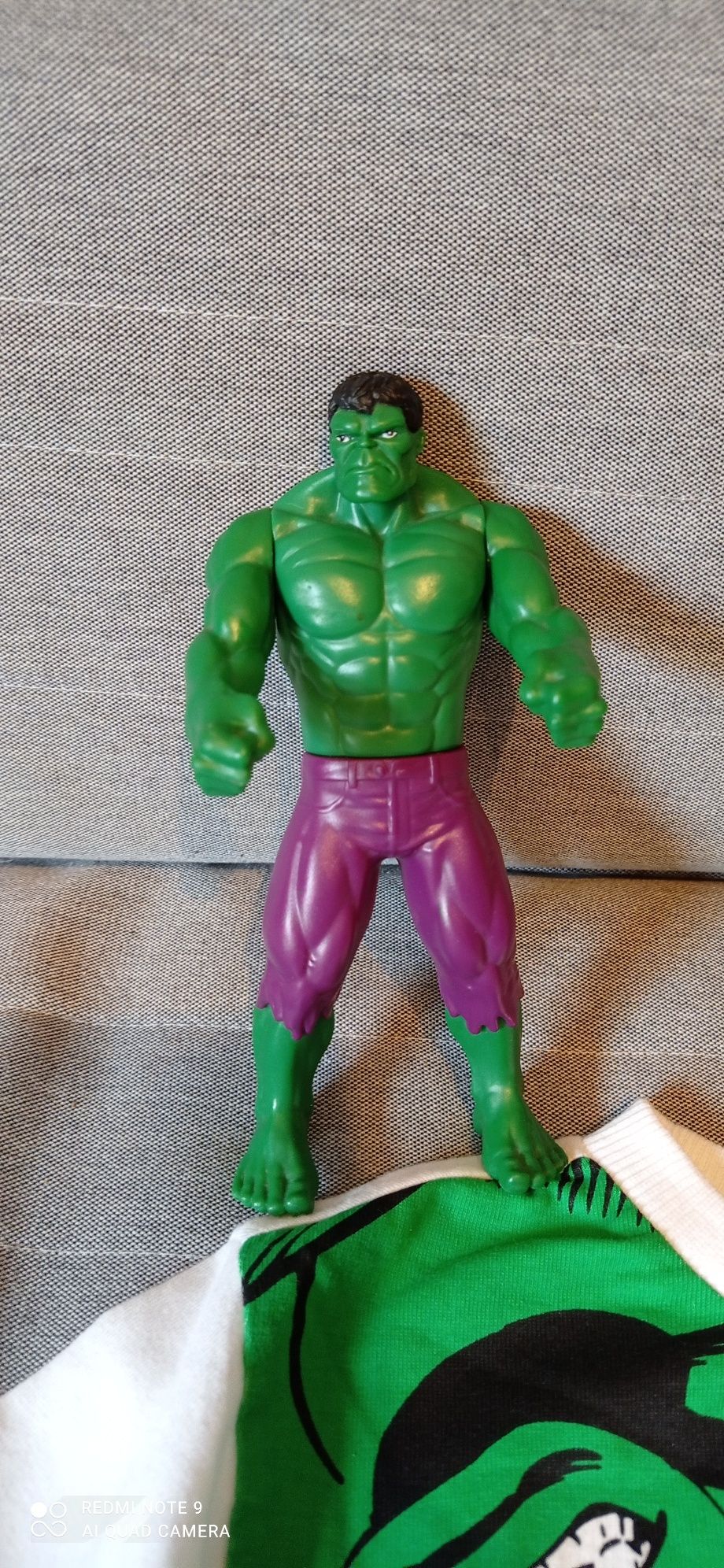 Koszulka nowa Marwel Hulk Spiderman Ironman figurka Hulk
