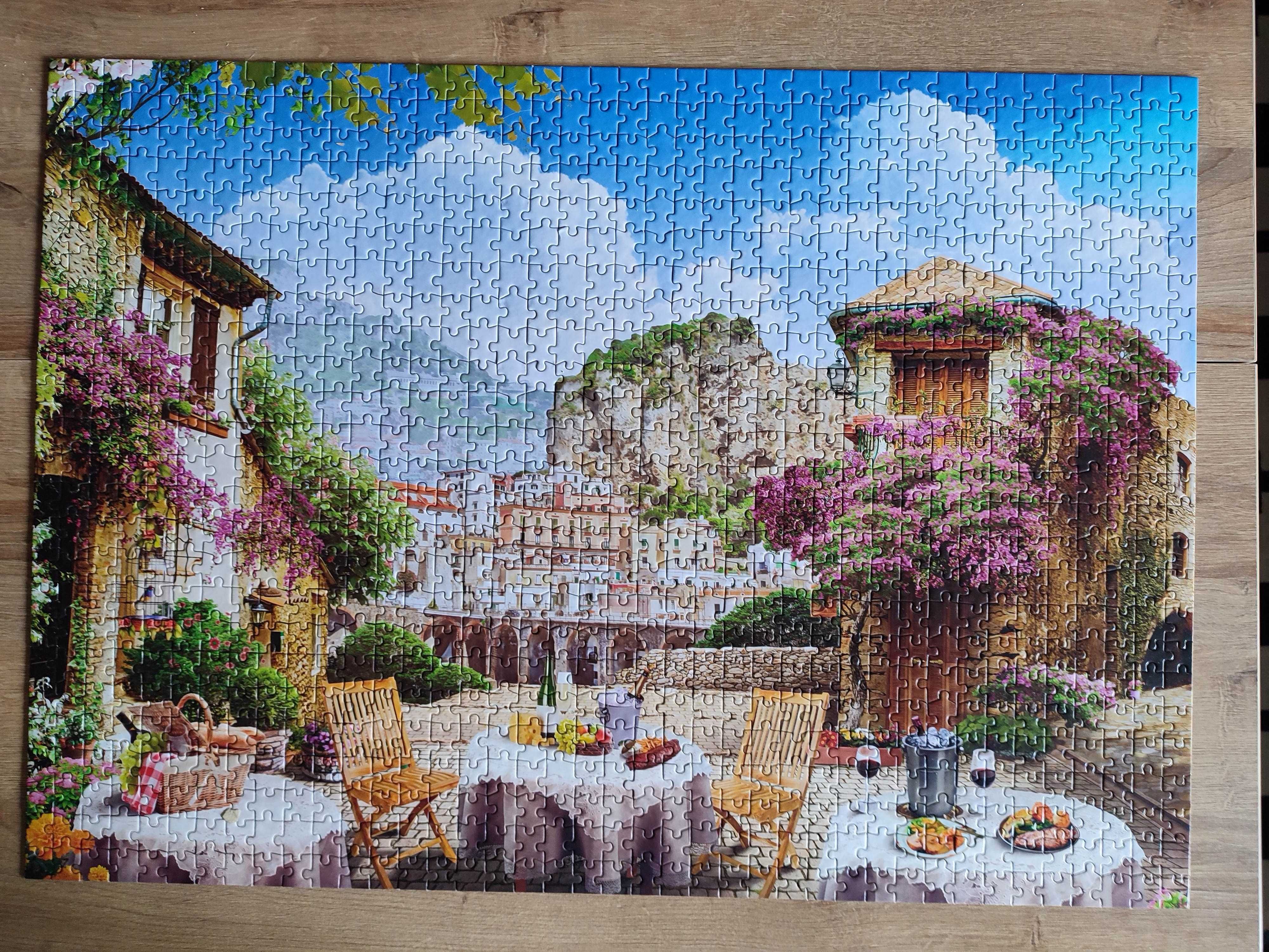puzzle widok na miasteczko 1000 elementów