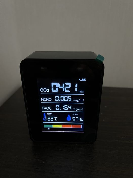 Багатофункціональний датчик(5 параметрів) якості та параметрів повітря