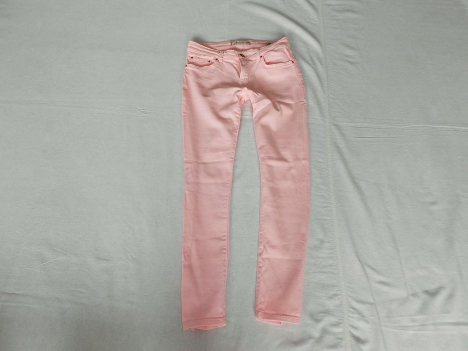 Zara Woman spodnie dżinsowe slim fit  jeansy damskie roz 36