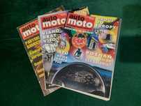 Czasopismo "Auto Moto-miesięcznik zmotoryzowanych" z lat '94-'96 3 szt
