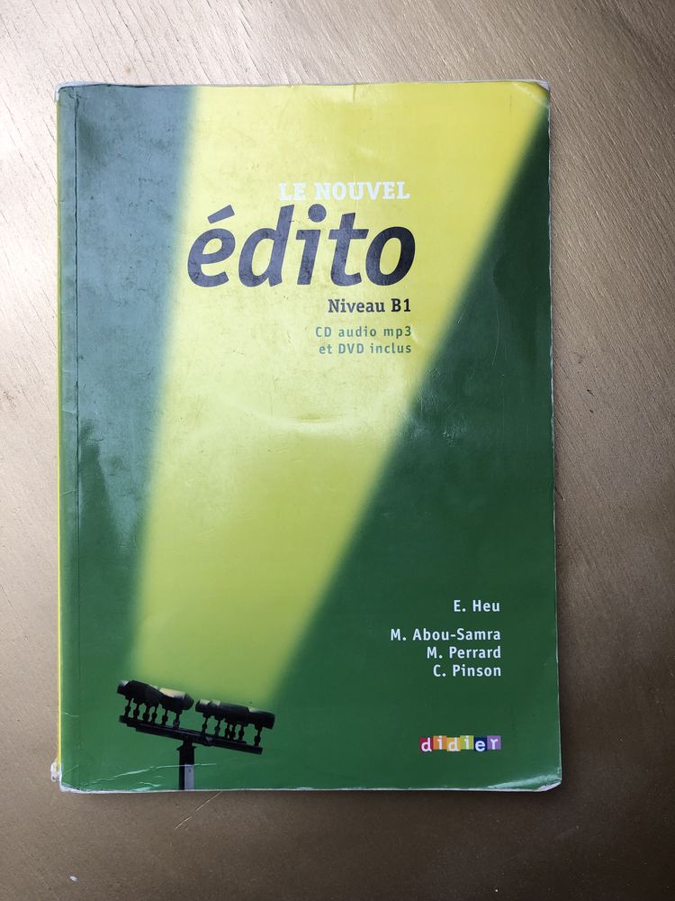 Edito B1 podręcznik + CD + DVD