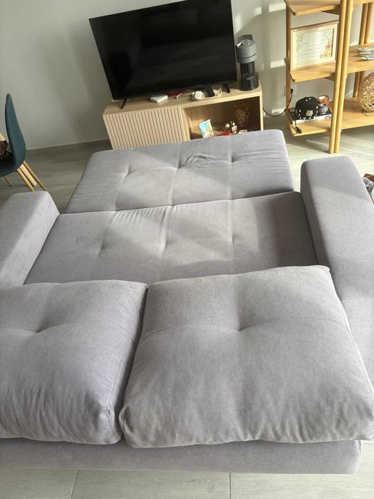 Sofá reclinável, um ano e meio de uso