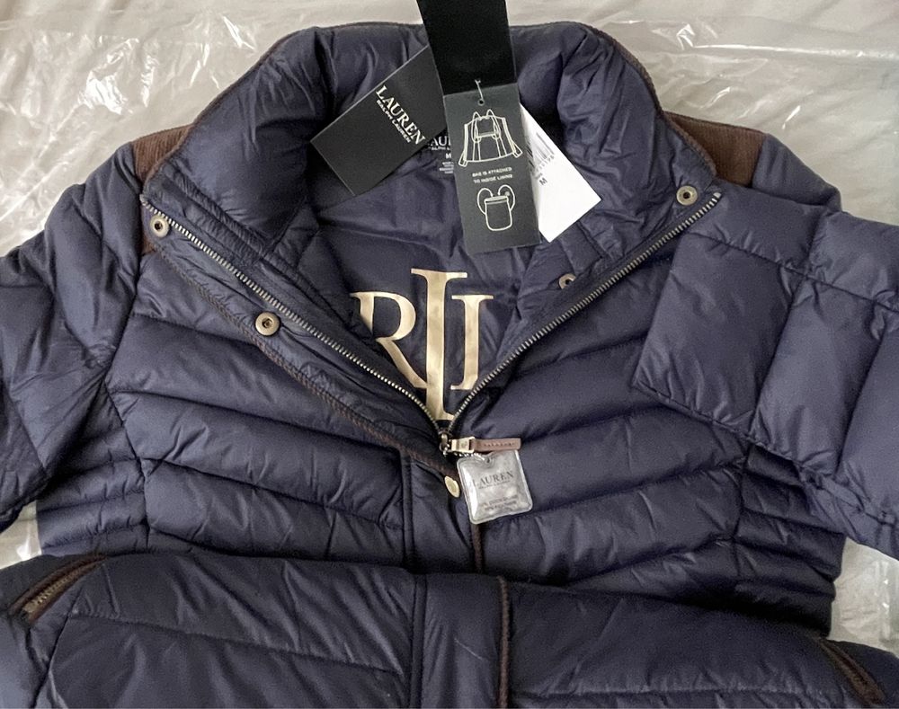 Ralph Lauren płaszcz /kurtka puchowa rozm. M - NOWY z metkami