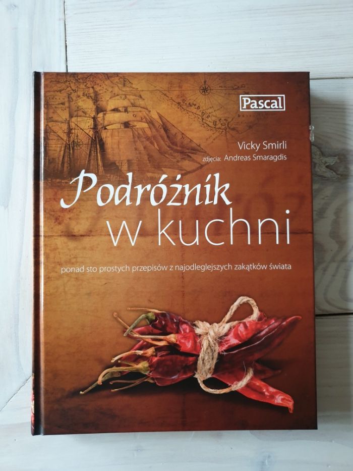 Podróżnik w kuchni album książka kucharska