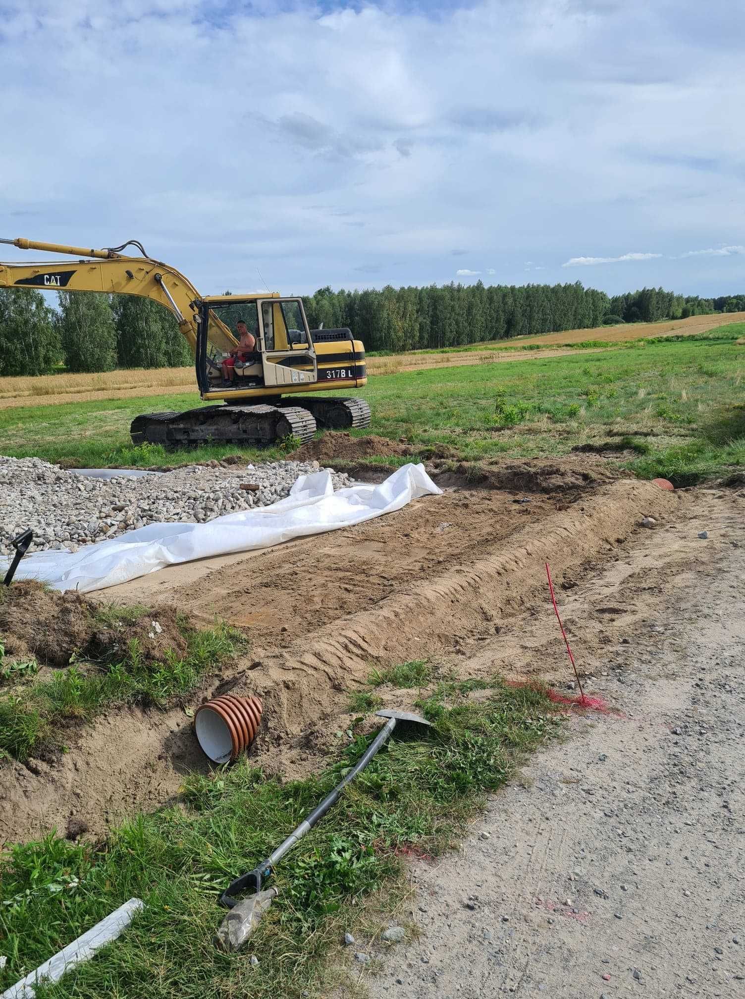 Wykop  Piasek Żwir Pospółka Gruz Kruszywo Ziemia Kopalniak Rozbiórka