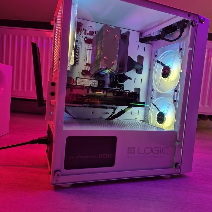 Komputer RX6600XT/RTX3060Ti/R5 5500/16GB ram/Gamingowy/Okazja/RGB/w10
