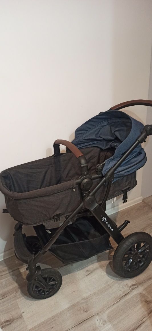 Kinderkraft Wózek wielofunkcyjny 3w1 XMoov Denim