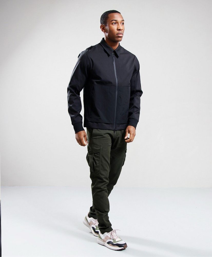 Куртка MA.Strum Softshell Overshirt Jet Black Оригінал