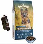 Divinus Performance  karma dla  OWCZARKA 42% mięsa 20KG! Gratis!