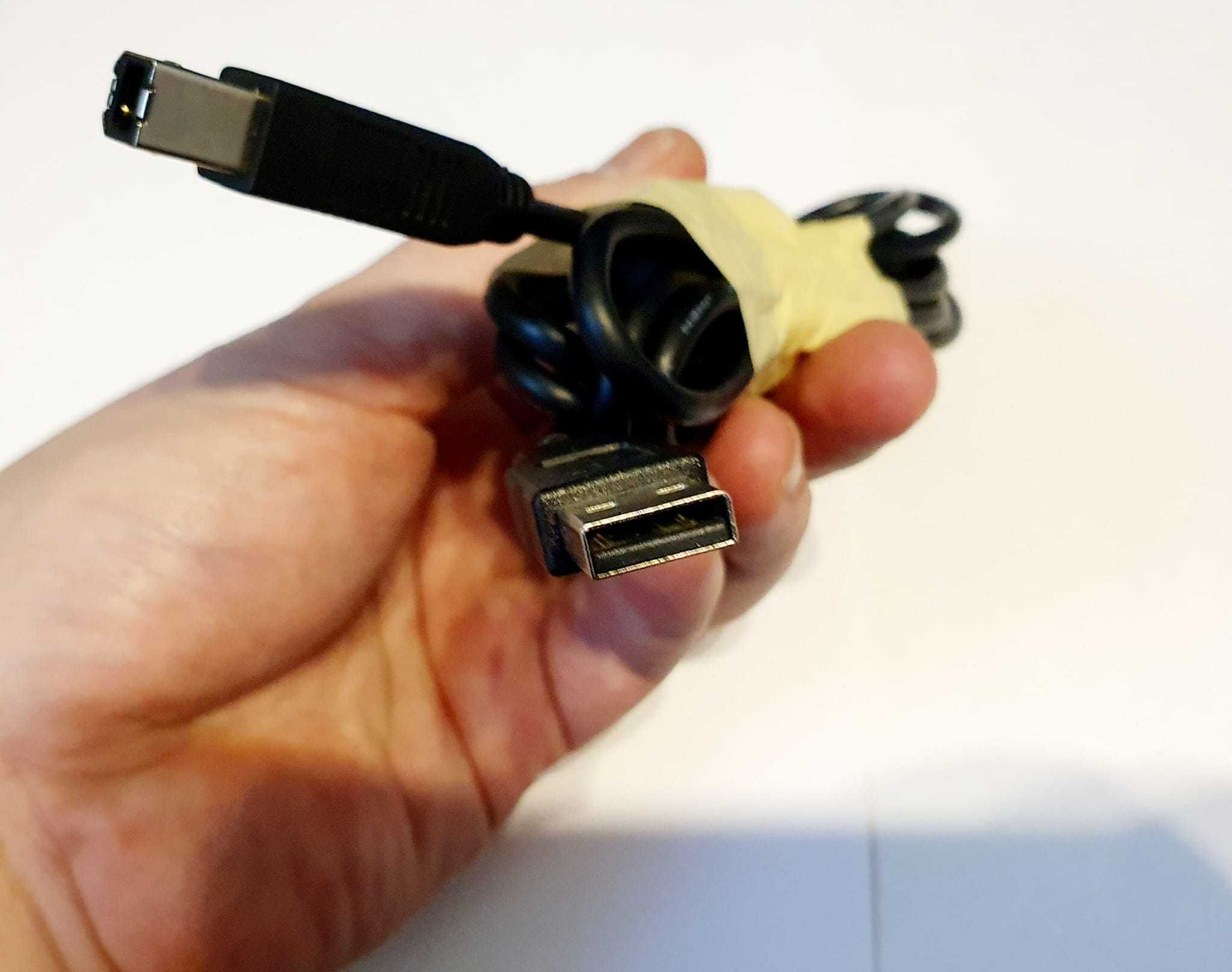 Przewód USB A-B 1.8 m / Kabel USB 2.0 AB AM-BM / Nowy / [15]