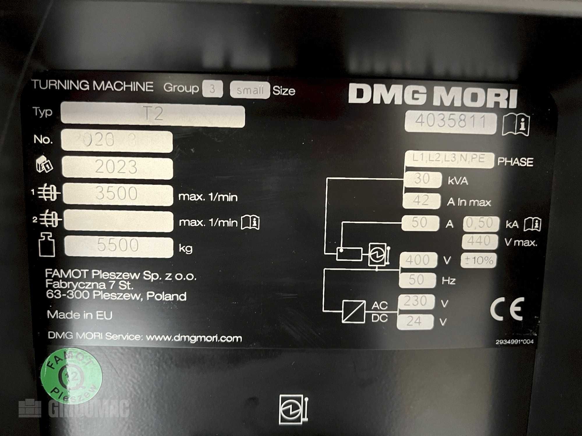 Tokarka DMG MORI T2