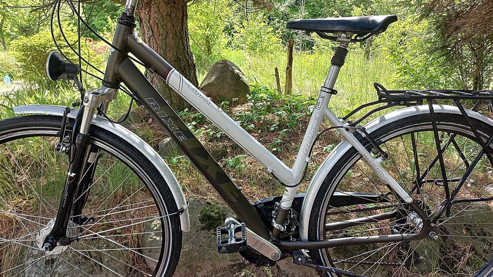 Alu Rower Miejski Damski Rixe La Rochelle Damka Alivio Sr Suntour 28