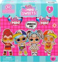LOL SurpriseLoves Mini Sweets Dolls 4Pack 32 сюрпризи на тему цукерок