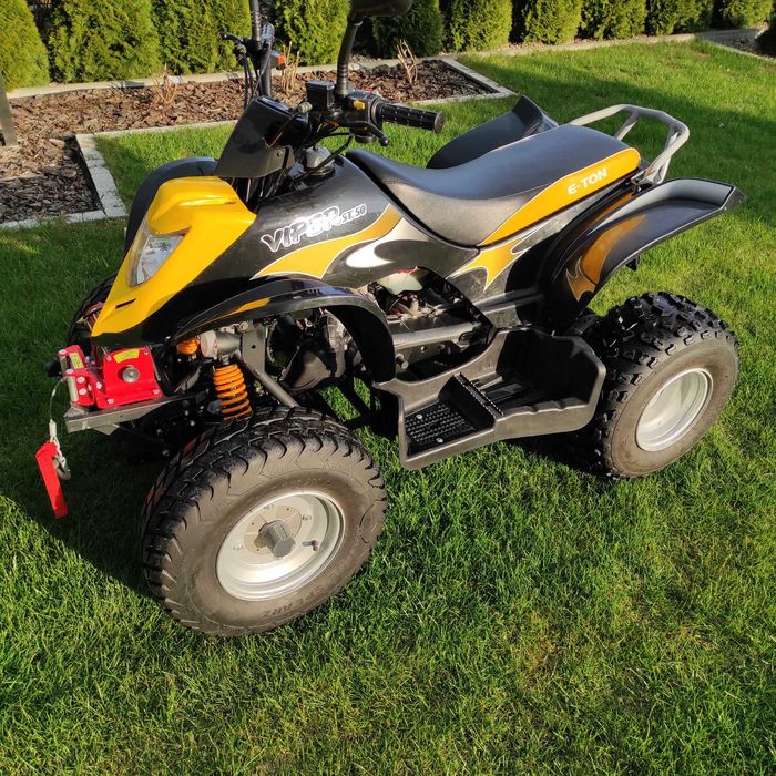 Quad Eton Viper 50cc zarejestrowany jak nowy na dowód