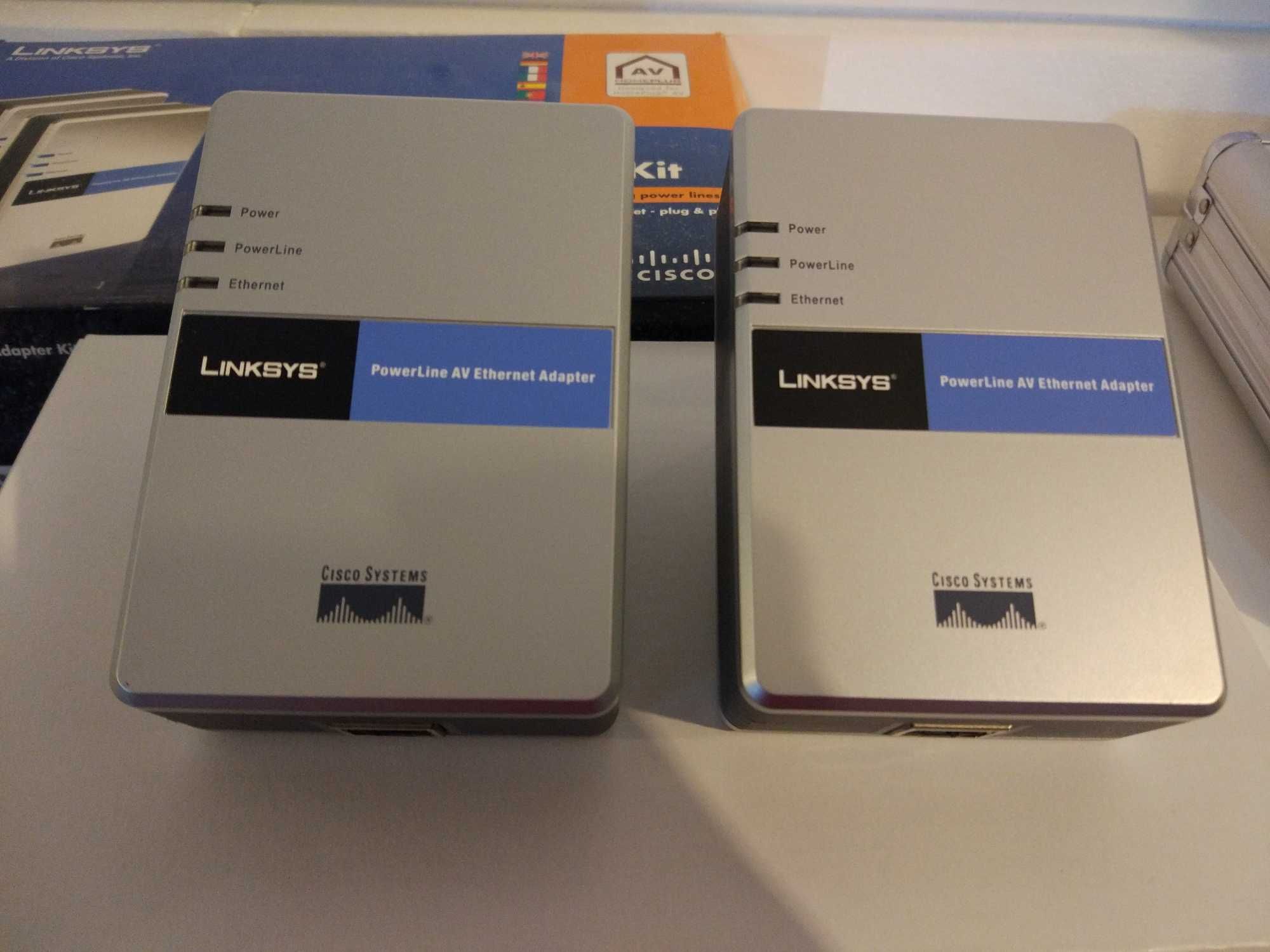 Cisco-Linksys PLK200 PowerLine AV Ethernet Adapter Kit