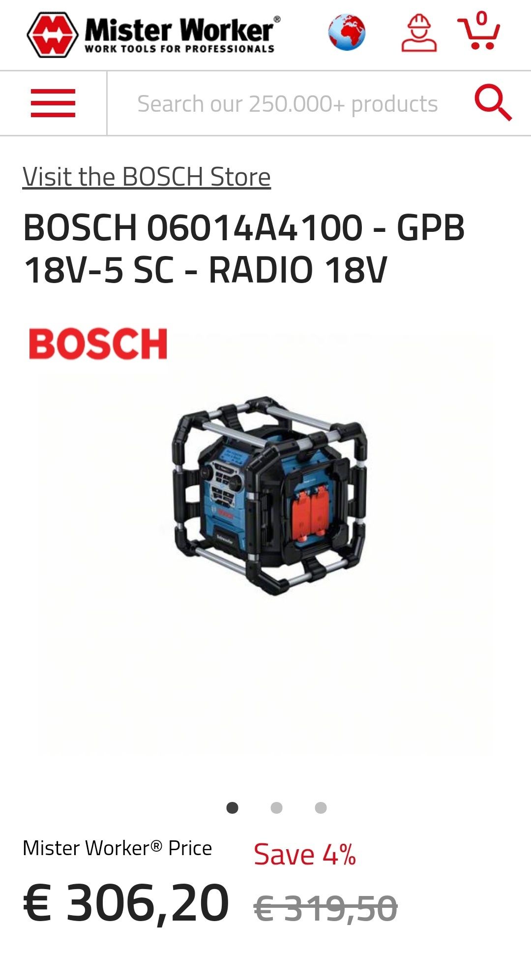Bosch radio professional для строителей