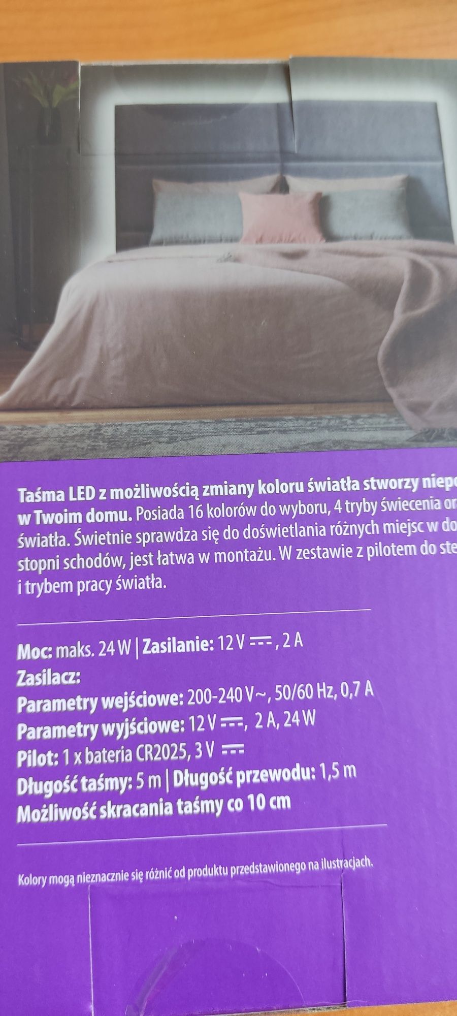 Nowa taśma LED 5 m z pilotem