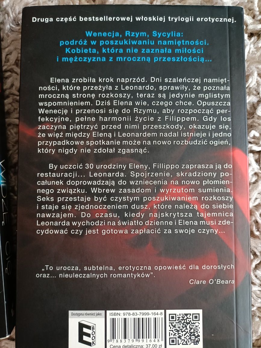 Irene Cao Trylogia zmysłów Widzę Słyszę Pragnę erotyk