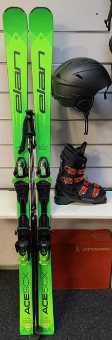 Narty Elan Scx 174cm R 15.9m +buty.kije.kask Wypozyczalnia nart Krakow
