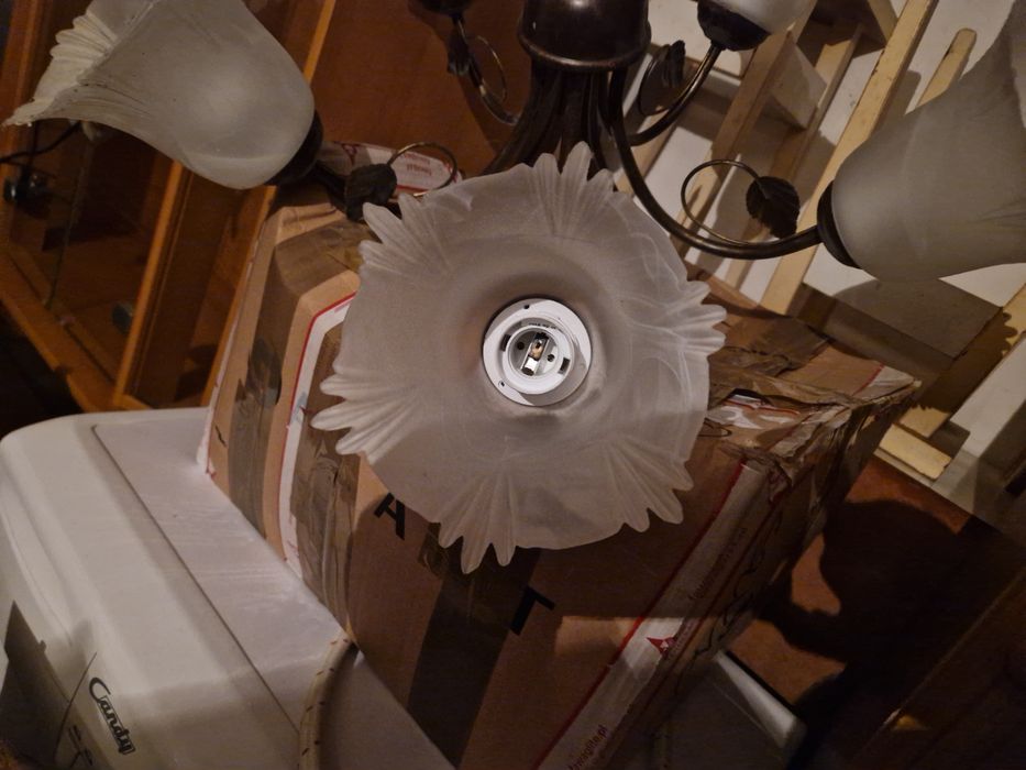 Żyrandol na 5 żarówek