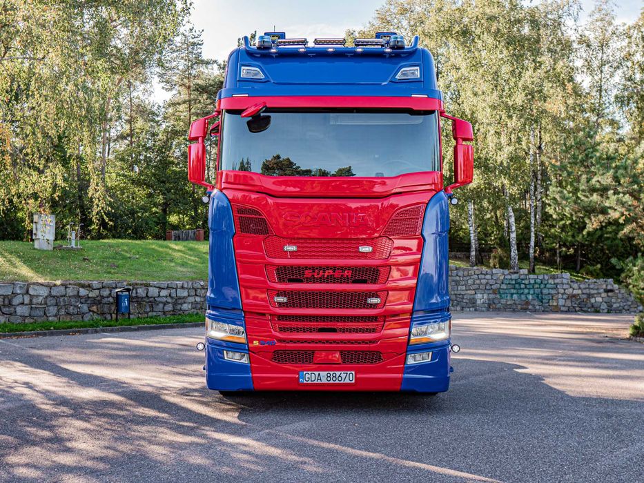 Scania S450 Doinwestowana Pusher