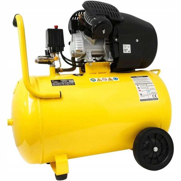 Kompresor olejowy sprężarka 100 l V2 230V DEGET