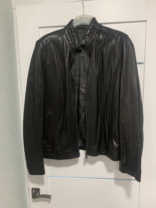 Натуральна шкіра куртка для підлітка або дорослий розмір М/Л