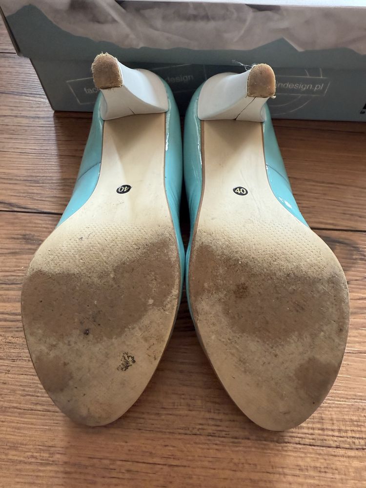 Buty skórzane (na zamówienie) r. 40