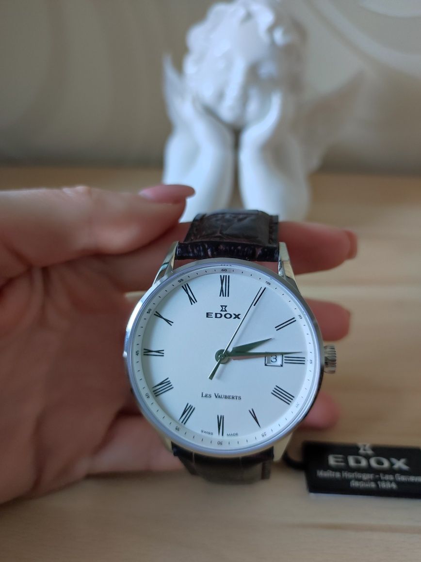 Edox, Les Vauberts НОВЫЕ! Swiss made, Оригинал без торга