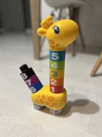 Zabawka Żyrafa Dumel cyfry i kolory