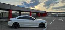 Mercedes-Benz Klasa C Mercedes C220d coupe AMG Line Salon Polska Idealny