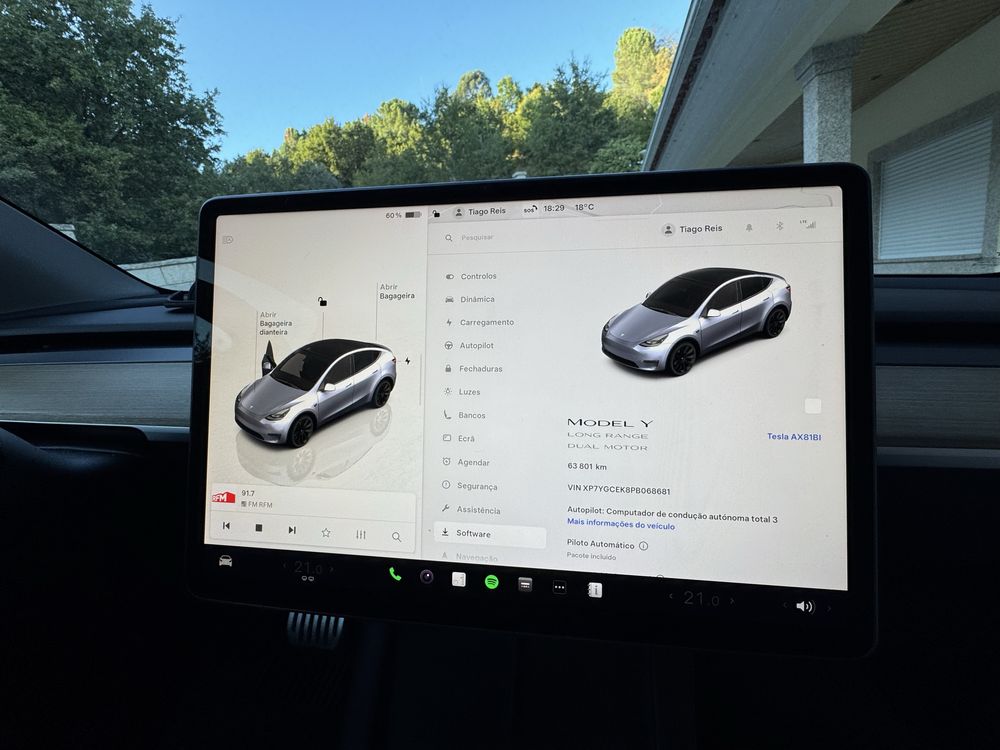 Tesla Model Y Longe Range Dual Motor Tração Integral AWD